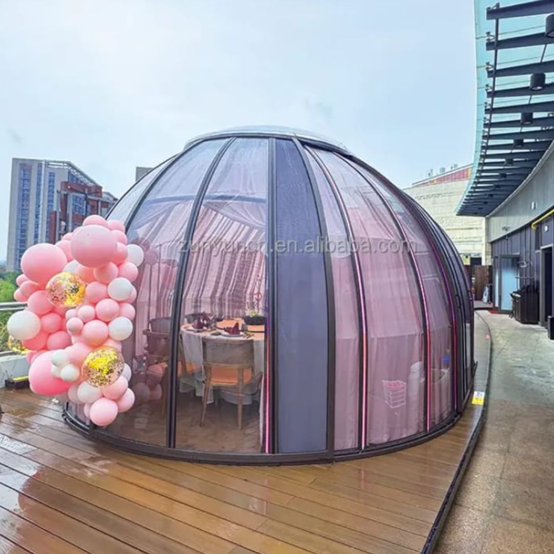 Sliding Door Dome House (Oval Shape)