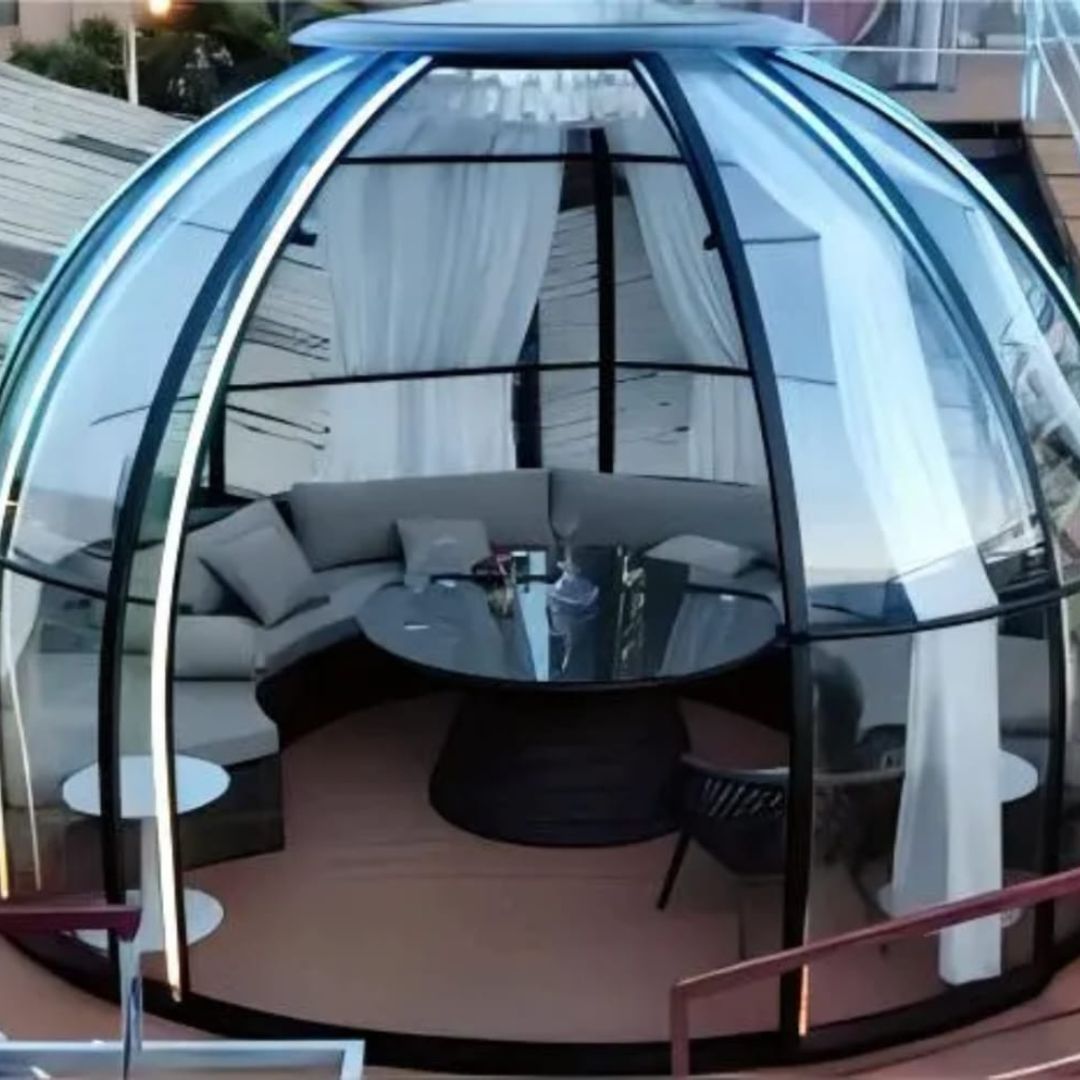 Sliding Door Dome House
