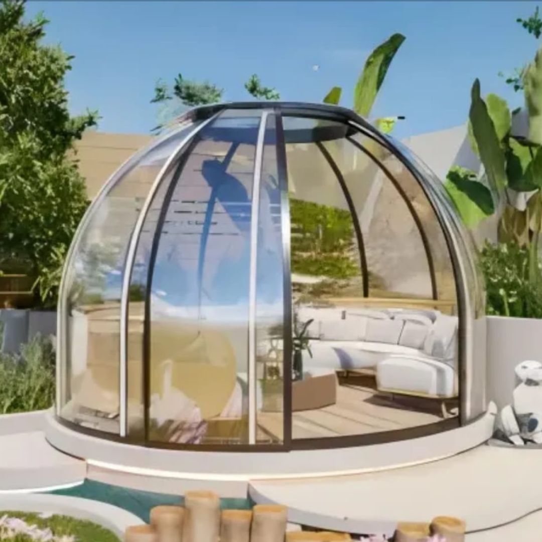 Sliding Door Dome House