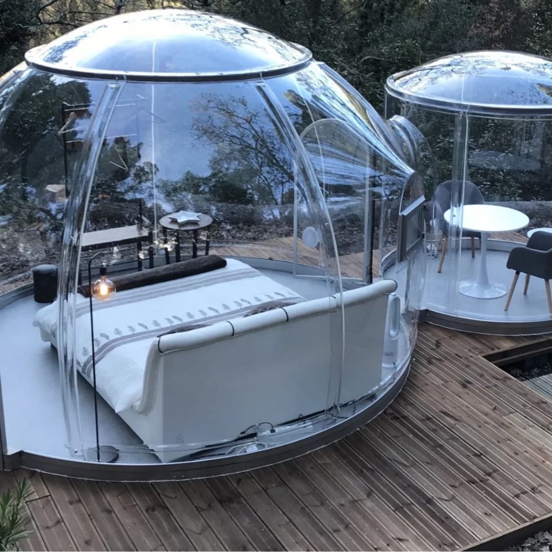 Dome House (Bedroom+Bathroom)